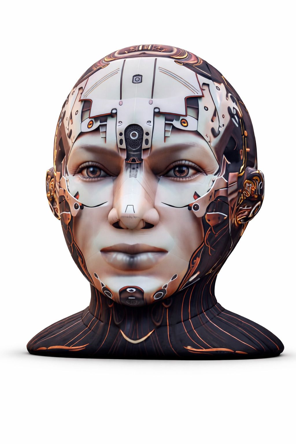 Cabeza cyborg