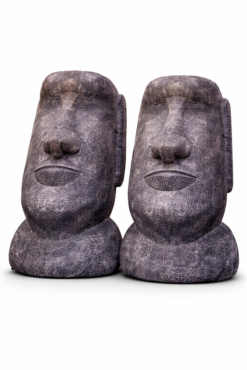 Moais de piedra